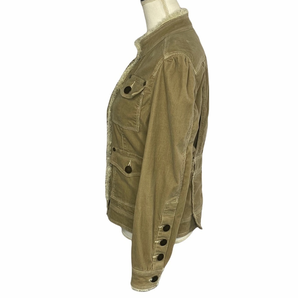 Tommy Hilfiger Corduroy Sherpa Trim Jacket - Picture 5 of 13